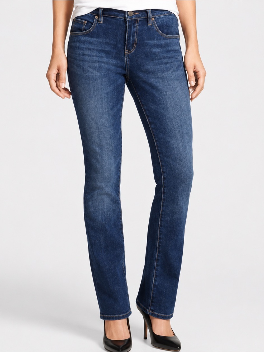 Jag Mid Rise‎ Boot Leg Jeans